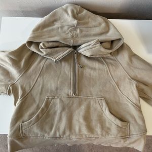 Lululemon Cropped Sweatshirt Half-Zip